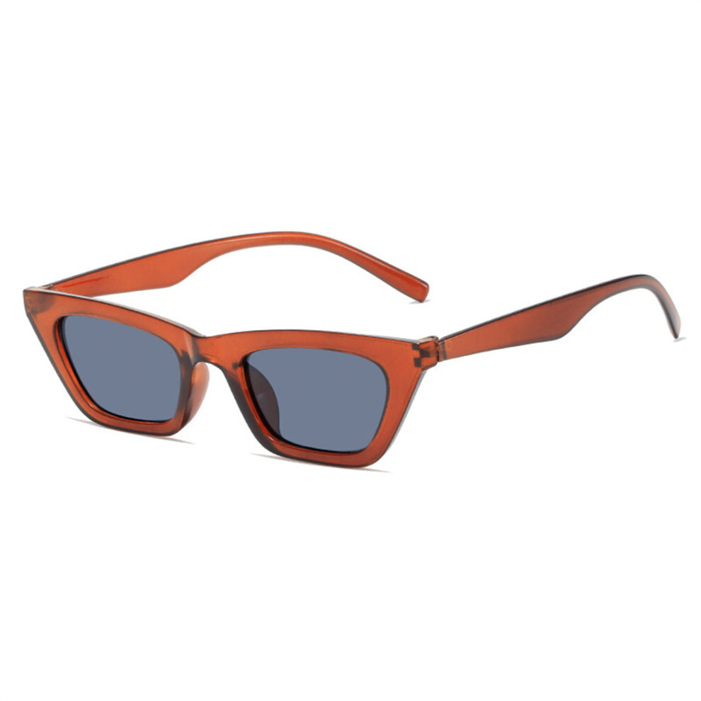 Roc-Electron Grey ( Tea Frame) Cat Eye Sunglasses For Girls, Safe & Sturdy