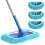 Compatible with  Mop Cloth Washable and Reusable Mop Cloth Flat Mop Replacement Cloth Cover B 4