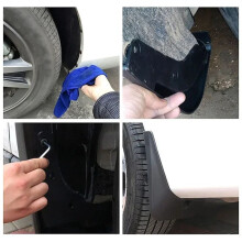 Guardabarros Delanteros y Traseros Negros para Tucson NX4 2021, 2022 y 2023.