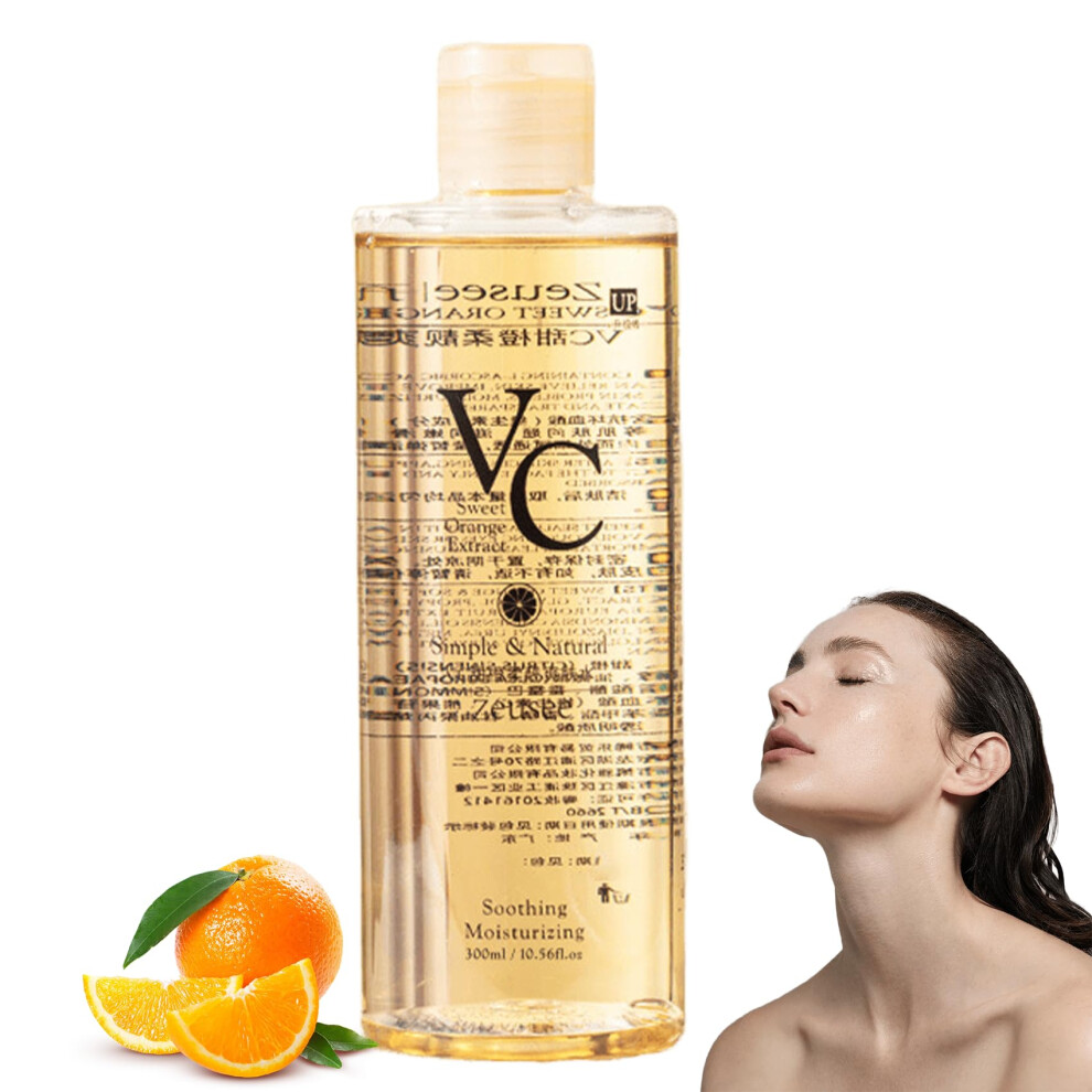 Vitamin C Hydrating Face Toner 300ml Deep Moisture Refreshing Formula for Glowing Skin and All Skin Types