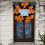 Halloween Maple Wreath with Bats and Leaves25cm 2