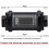 Universal Filter BLACK AN10 Inline Fuel Filter E85 Ethanol with 100μm (0.1MM) Stainless Steel Element 4