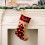 Cloth Christmas Stocking47x21cm Multicolour with 4