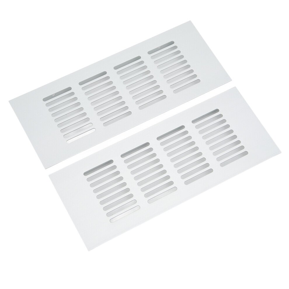 Aluminum Alloy Rectangular Vent Cover 80X200mm For Cabinets & Rv 4991389801097