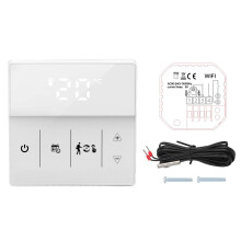 Intelligenter Thermostat mit Touchscreen, WLAN, 90–240 V