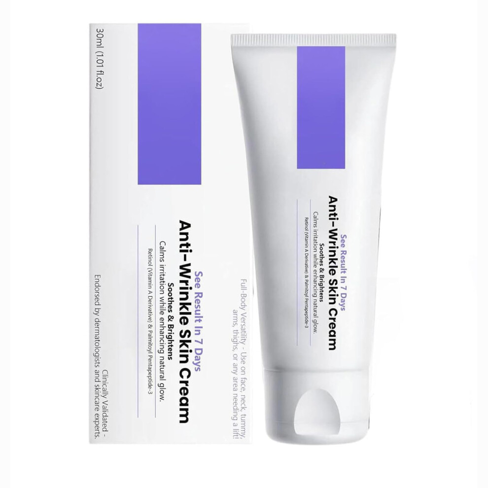 Cream Anti Wrinkle Face For Women, Hydrating Facial Moisturizer To Reduce Wrinkles And Improve Skin Firmness (1Pcs)