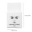 Preinked Eyebrow Mapping String for Microblading, Precise Mapping Lines and Fast Symmetry 10m White 5