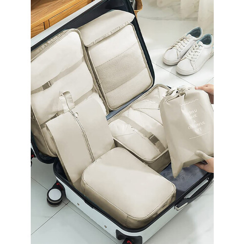 Polyester Packing Cubes Set – 3Sizes, Light 2