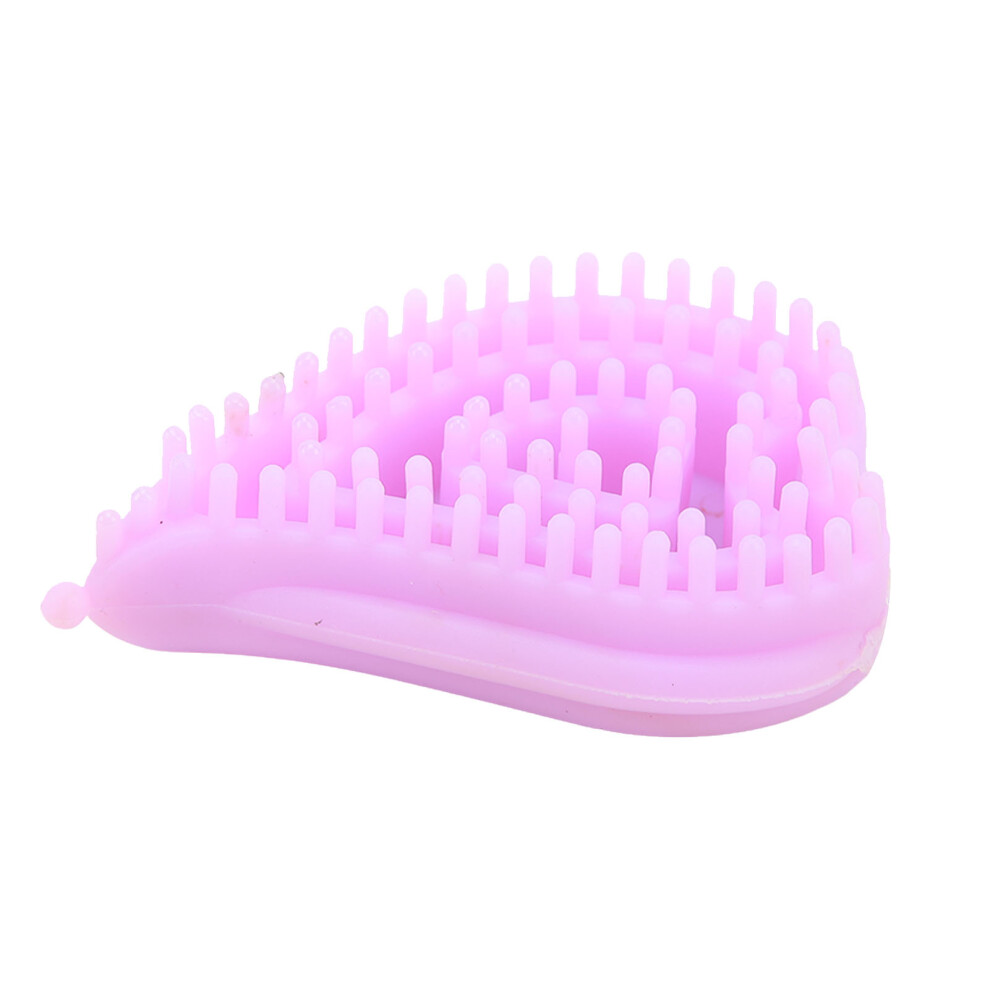 Silicone Body Meridian Massage Brush for Lymphatic Drainage and Breast Slimming