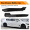 For - 5 Series G30 M-Tech 525I 530I 540I 2017+ Rear Bumper Lip Angle Diffuser Splitter Spoiler Protector Bright Black 1