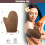 2 Pack Breathable Mesh Self Tanning Mitt with Waterproof Inner Layer for Even Tan Finish 5