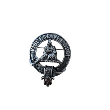 MacNeil Clan Crest Pewter Cap Badge Brooch