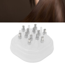 15ml Clear Scalp Serum Applicator Comb for Hair Oil Care|ABS Alloy Silicone