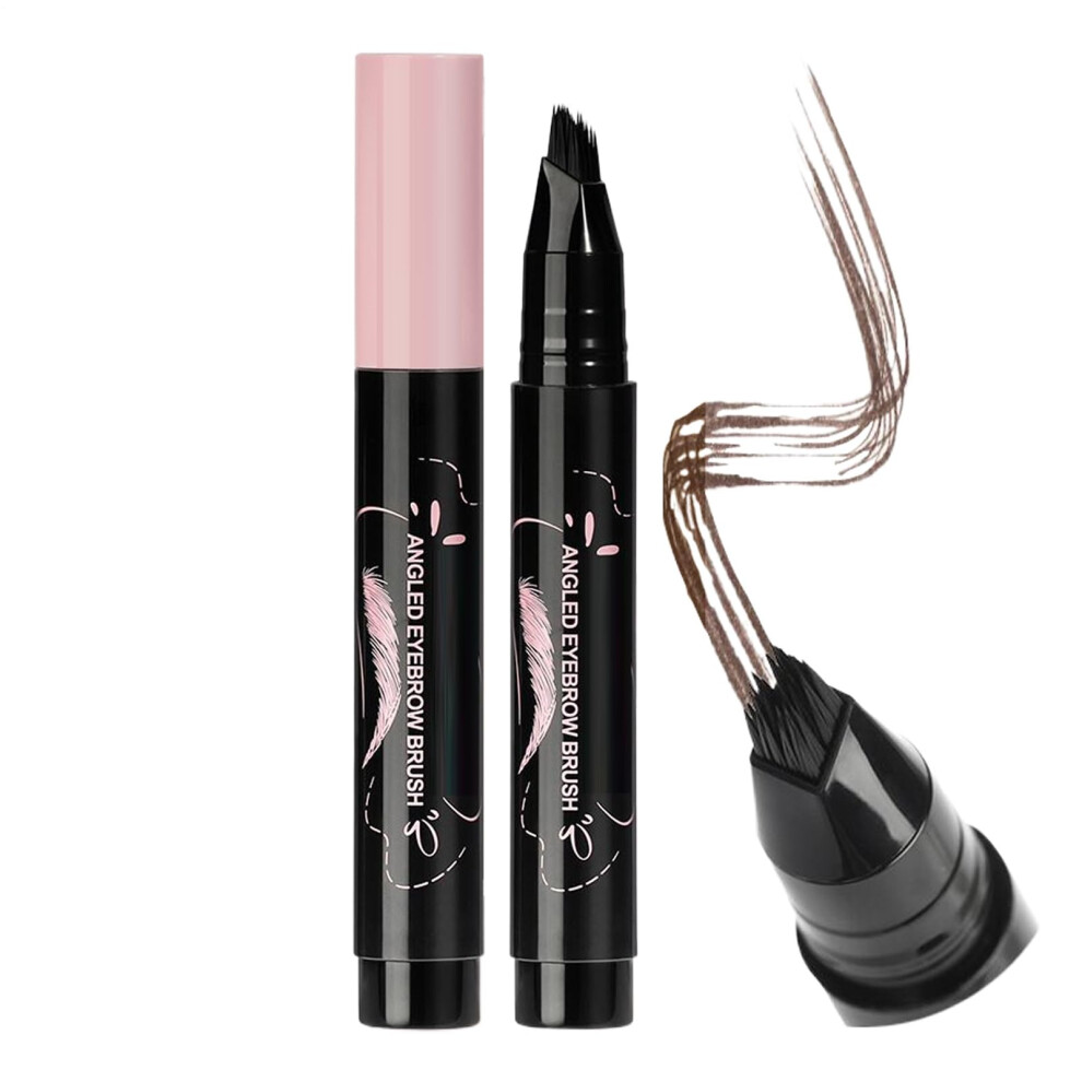 Brown Waterproof Eyebrow Pencil 1.4Ml Long Lasting Brow Definer With Ultrafine Precision Tip For Natural Look
