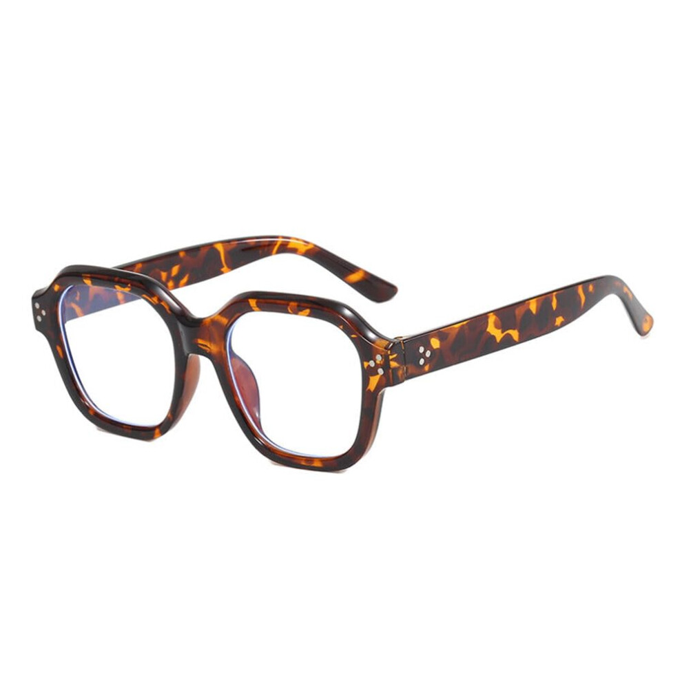Blue/Light Reading Glasses 2.5X For Women And Men, Classic Tortoise Frame, Clear Magnification For Computer Use