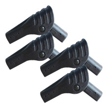 Tent Pole Connectors 4Pcs Durable Hinge Joint Set for Quick Camping Tent and Outdoor Shelter