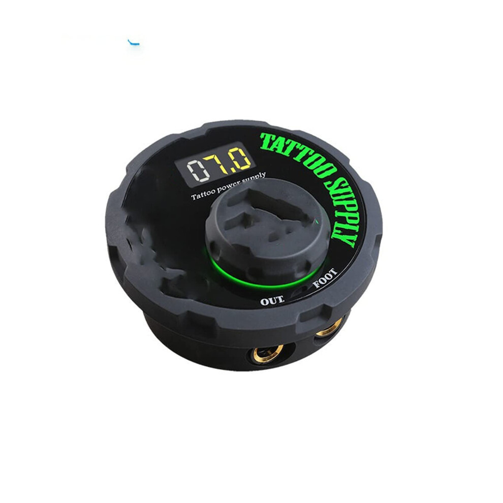 Tattoo Power Supply Digital LCD Dual Machine Compatibility with Stable Output and Foot Pedal Control