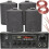Loops Bar Restaurant Bluetooth Wall Speaker System 110W Wireless Amp HiFi Music Kit 1