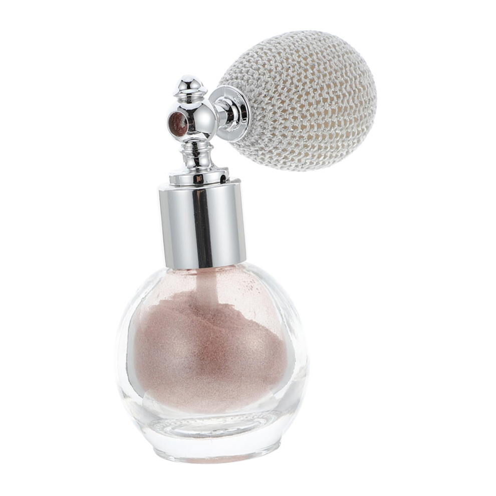 Glitter Spray for Body and Hair with Holographic Shimmer, Buildable Highlighter Pump Bottle