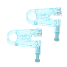 2pcs Painless Disposable Ear Piercing Kit for Children and Adults with Precise Alignment Control for Home or Travel Use
