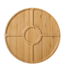 Bamboo Serving Tray20x20cm Handcrafted Wooden Tray