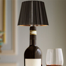Kabellose Flaschenlampe, Flaschenlicht, LED-Flaschenlichter für Schnapsflaschen, Wiederaufladbare Weinflaschenlichter RGB Weiß