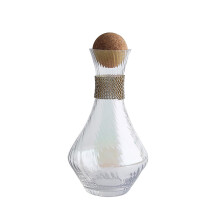 Decanter per vino in vetro senza piombo da 1000 ml e bicchiere da 165 ml