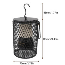 50W Infrarot-Keramik-Heizlampe für Reptilien & Vögel, Schwarz