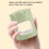 Mini Nail Gel Curing Lamp 6 Chips Portable Green Soft Light ABS 9