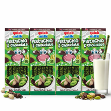 Quick Milk Magic Sippers Pistachio Chocolate 4pk
