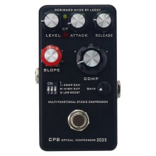 2025 Version Electric Guitar and Bass Compressor Pedal Multifunctional Studio Universal CPB Optical Compressor Black