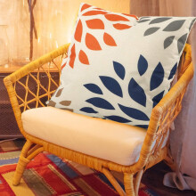 Modern Geometric Throw Pillow Covers Decorative Burlap Pillowcase Cotton Linen Cushion Case Home Decor