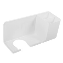 Hair Dryer Holder Wall Mounted Organizer Rack for Bathroom SpaceSaving MultiTool Storage
