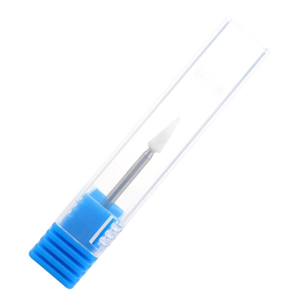 Acrylic Nail Drill Bit for Cuticle Care, Durable Safe Tip Electric Nail File Bit for Salon and Home