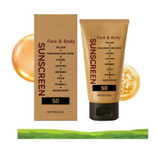 Beef Tallow Sunscreen SPF 50 Stick, Non Greasy Natural Moisturizing Sun Protection for Face and Body