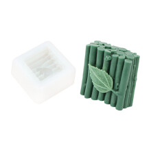 Moule en Silicone gaufré de noël,-Tronc d'arbre en silicone