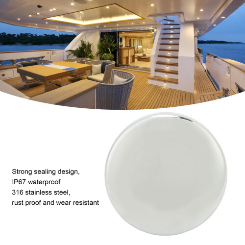 IP67 12V 39mm Recessed LED Light 100LM Warm White