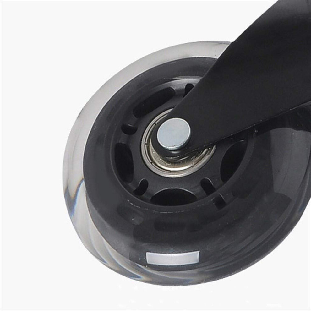 Heavy Duty Pu Furniture Caster Wheels Transparent Swivel Chair Wheels Smooth Quiet Rolling 360 Mobility 9073542563211