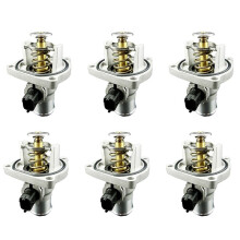 6X Engine Coolant Thermostat Assembly 55578419 96984104 55597008 for Cruze Sonic Aveo Astra Zafira Signum