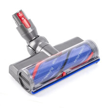 Motorisierte Bodenbürste für V7 V8 V10 V11 V15 Staubsaugeraufsatz mit LED-Staublicht, Leicht zu Reinigender Boden