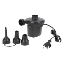 Electric Air Pump for Inflatables Portable Quick-Fill Air Pump with 3 Nozzle Inflator&Deflator Pumps for Outdoor EU Plug