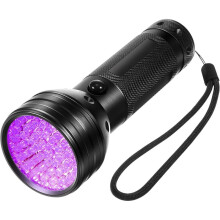 51 LED Ultraviolet Light for Dog Urine Pet Stain Bed Bug Detection Currency & ID Verification Hotel Inspection Lamp