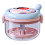 Portable Retainer Cleaner Case Rotating Drainable Oral Care Storage Box for Invisible Aligners Denture Braces Compact 1