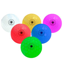 Balles de Phosphorescentes à LED 6 Couleurs Activées par la Lumière - Cadeau de Amusant