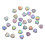 (Heart shaped) Bunte Herz- & Sternperlen, DIY Schmuck 2