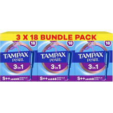 Tampax Pearl Super Plus Extra 3 x 18 Tampons