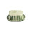 Selbrae House Green Stripe Mini Ceramic Butter Dish 1