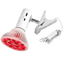 54W LED Therapy Light 660+850nm Near-Infrared Therapy Light PAR38 Beauty Light Red Light Therapy Near Infrared EU Plug