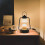 Lampe chauffe-bougie vintage à intensité variable 16x16x27cm 6