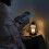 Lampe chauffe-bougie vintage à intensité variable 16x16x27cm 8